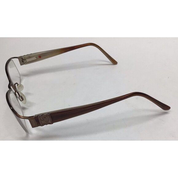 Elle EL 13304 Half-Rim Eyeglasses Frames 50-18-135 Used - Picture 3 of 11